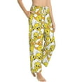 thumbnail image 2 of Animation Tweety Women's Pajama Pants Lounge Daily Novelty Cozy Sleep Bottoms Pants Sleepwear With Pockets, 2 of 8