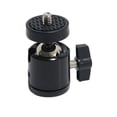 thumbnail image 2 of Herunwer Support Universel pour Trépied à Vis à Tête Pivotante 1/4 Pouces, Base Rotative à 360 Degrés, 2 of 3