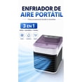 thumbnail image 2 of Mini Enfriador de Aire Portátil USB Humidificador Personal de 3 Velocidades, 2 of 6