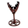 thumbnail image 2 of Xuanheng Sphere Display Base Sturdy Globe Organizer for Rock Photo Props Rose Gold, 2 of 8