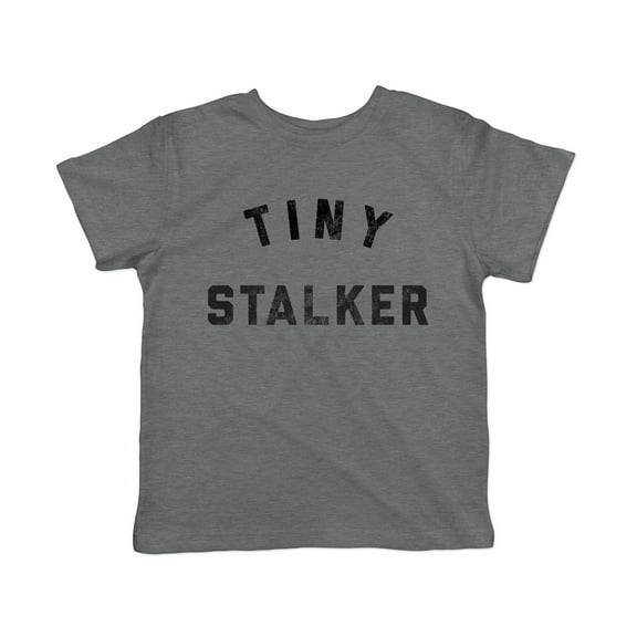 Toddler Tiny Stalker T Shirt Funny Needy Attention Joke Tee for Young Kids