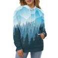 thumbnail image 4 of Nature Forest 3d Sweatshirts Hoodie Fashion Casual Personality Men's Women Street Hoodie Pullovers Long Sleeve Comfortable Top, 4 of 6