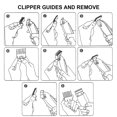 thumbnail image 3 of 2PCS Hair Clipper Guide Comb Set for Wahl Hair Clippers Limit Combs Limit Combs, 3 of 4