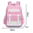 thumbnail image 2 of jiaxiM School Backpack for Ages 5th 6th 8th 10th Cloud Pattern Weight Reducing Large Capacity Twin Shoulder Pack for Campus Learning, Day Trips, Outdoor Hikes, Weekend Outings, 2 of 4