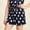 Navy, variant on Girls Wide Leg Crop Shorts Thin Outer Summer Sports Kids Shorts for 2-13 Years