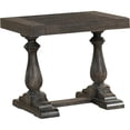 thumbnail image 1 of Best Master Furniture Amy 27" Transitional Wood End Table in Dove Gray, 1 of 1