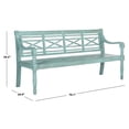 thumbnail image 5 of Safavieh Karoo Indoor/Outdoor Contemporary Acacia Bench, 5 of 6