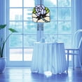thumbnail image 4 of Vitral que cuelga la decoración colgante de pared plana para la decoración del jardín del alféizar de la ventana Vhermosa, 4 of 5