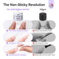 thumbnail image 4 of SAVILAND Solid Builder Nail Gel - 60g/2.02oz Non-Sticky 3D Nail Gels Sculpting Gel for Art Hand Carving Glue Extension with Sequins Chrome Powder DIY Nails Art Salon Home, Beginner Friendly, 4 of 8
