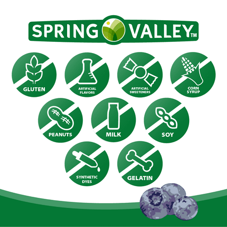 Spring Valley Vegetarian Melatonin Gummies, 10 mg, 120 ct