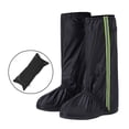 thumbnail image 1 of Couvre-chaussures Imperméables pour Bottes de Pluie avec Bandes Réfléchissantes pour Hommes et Femmes Camping Randonnée Pêche, 1 of 8