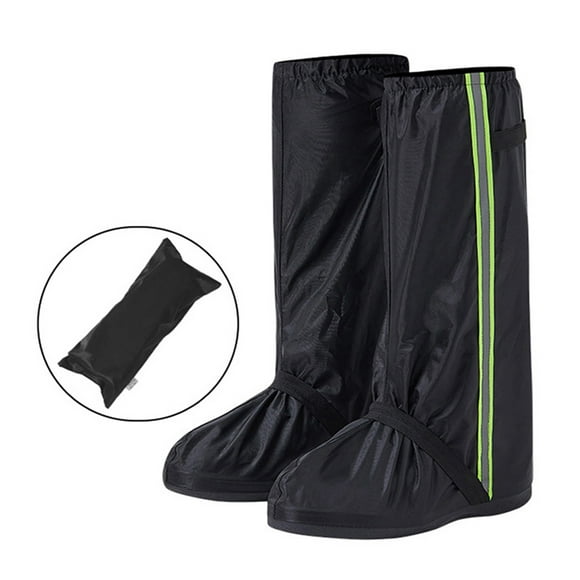 Waterproof Rain Boot Shoe Covers with Reflective Strips for Men and Women Camping Hiking Fishing