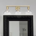 thumbnail image 6 of Yep by Golden Lighting Carver 3-light Vanity in Brushed Champagne Brass, 6 of 7