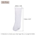 thumbnail image 2 of Uxcell Chair Leg Socks Floor Protectors, 16pack  Knitted Furniture Sock,Table Feet Protectors for Hardwood Floors(White), 2 of 7