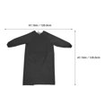 thumbnail image 2 of FUTUREORYY Delantal Smock Impermeable Para Cocina Unisex Con Protección Y Tejido Resistente Gris Claro, 2 of 8