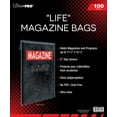 thumbnail image 2 of Ultra PRO: Magazine Bags - 100-Pack ("Life"), 2 of 2