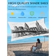 Curated visual reference: Modern Industrial Chic Patio Ideas Reference: Black White Skyscraper Sun Shade Sail 8 X10 Modern Hand
