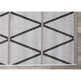 thumbnail image 6 of Novelle Home Jewel Grey Black Geometric Indoor/Outdoor Area Rug, 6 of 10