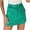Green, variant on aidice Shorts for Women Skorts Summer Belt Fitting High Waisted Casual Trendy Skirts Shorts with Pockets