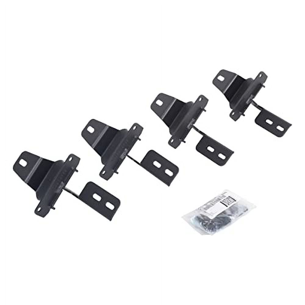 Go Rhino 6949276 V-Series V3, RB30 and RB Slim Side Steps - MOUNTING BRACKETS ONLY For Jeep 18-24 Wrangler (Sport Utility)