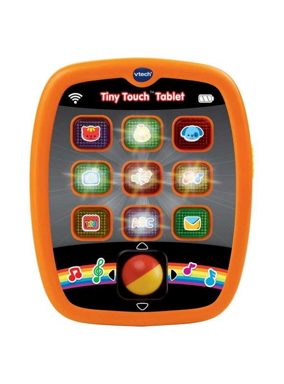 VTech Tiny Touch Tablet, Learning Toy for Baby, Teaches Letters, Numbers, Walmart Exclusive
