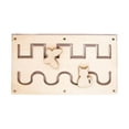 thumbnail image 1 of Tablero sensorial de madera Montessori para actividades educativas para niños. Estilo G, 1 of 9