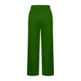 thumbnail image 5 of Gteyoijn Green Long Sleeve Cotton T Shirt Women Womens Wide Leg Yoga Pants Casual Fashion Sweatpants High Waist Comfy Loose Trousers with Pockets Yoga Pants Women Blending Shirts Pink Yoga Pants(2Xl), 5 of 7