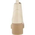 thumbnail image 3 of Dolce Vita Harte H2O Ivory Leather Pull On Chunky Lugged Block Heel Ankle Boots (Ivory Leather H2O, 9.5), 3 of 6