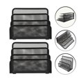 thumbnail image 2 of 2Pcs Office File Storage Shelves File Holders Desktop File Storage Racks Iron File Holders, 2 of 6