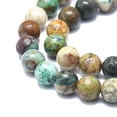 thumbnail image 3 of Natural Chrysocolla and Lapis Lazuli Beads Strands Round 8mm Hole: 1mm about 50pcs/strand 15.55 inch(39.5cm), 3 of 3