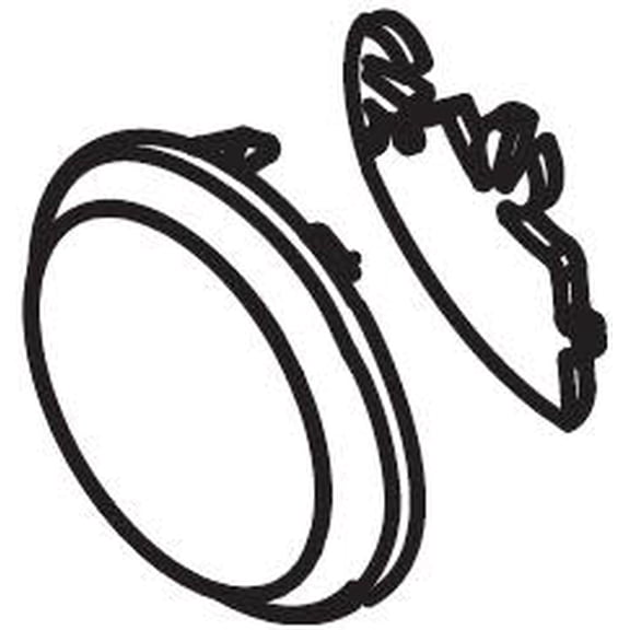 Moen 130976 Replacement Handle Cap Kit - Chrome