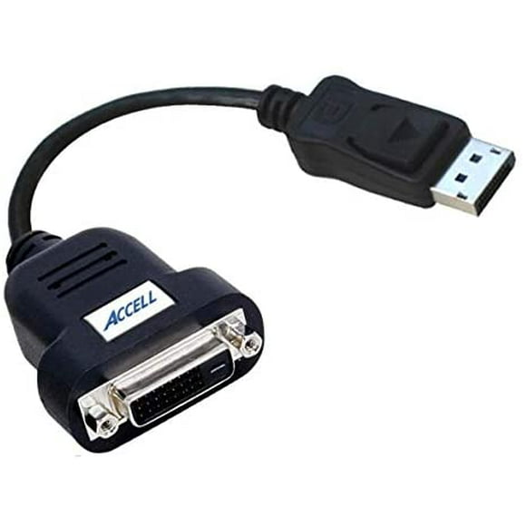 Accell B087B-005B-2 UltraAV DisplayPort to DVI-D Single-Link Active Adapter ATI Certified