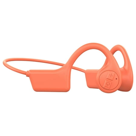 

HD Earphone Audio Equipment Low Power Comsumption Design for Sports Running Working Orange
