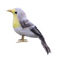 thumbnail image 1 of Pájaro artificial Pájaro artificial con plumas de gorrión real decoración de jardín casero 6, 1 of 5