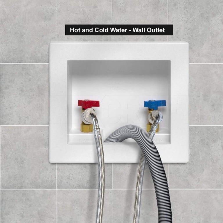 Stainless Steel Washing Machine Connector, Burst Proof Washing Machine  Supply Line, 5 Ft (Pack Of 2) - Walmart.com