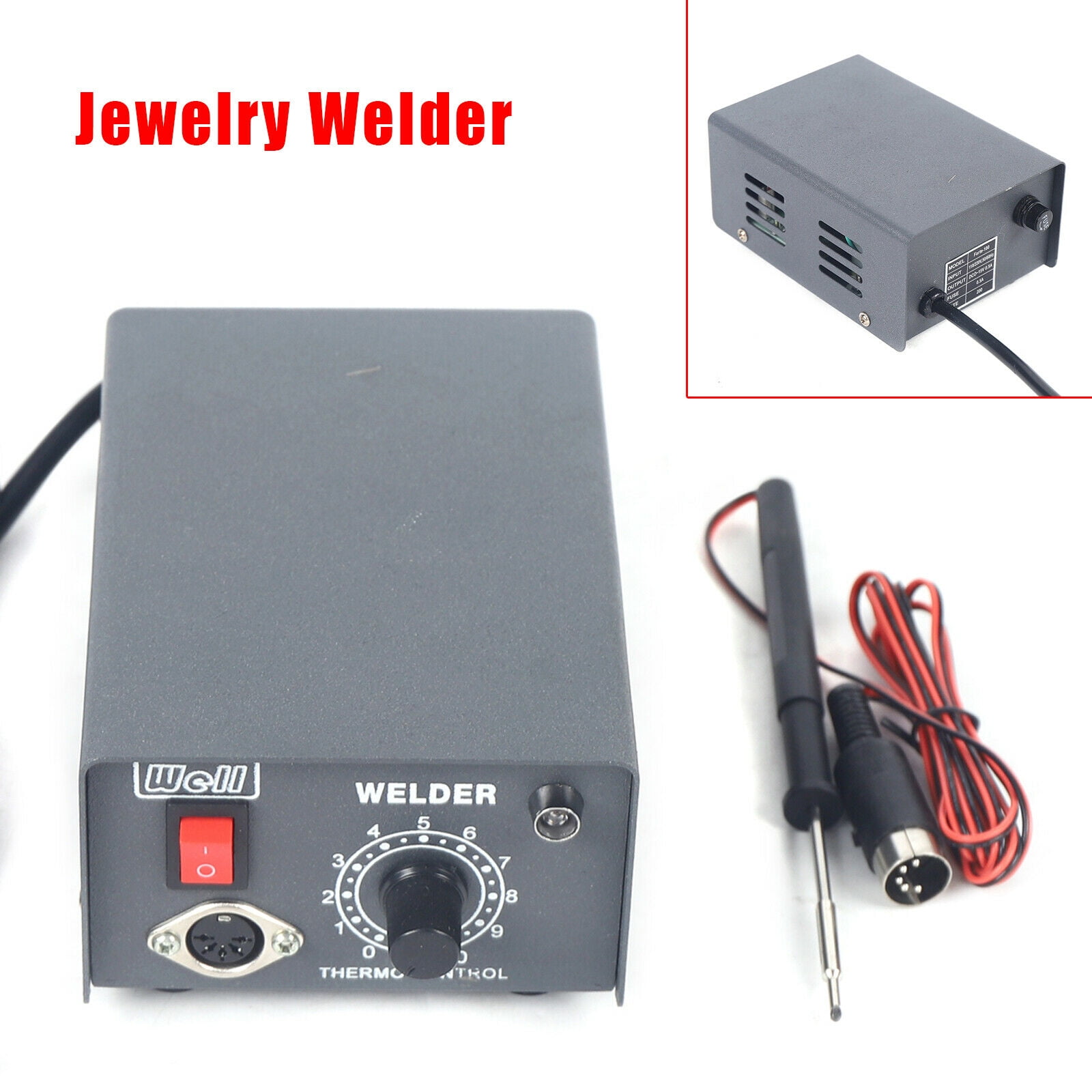 CNCEST Jewelry Tool Deluxe Wax Welder & Jewelry Stone Gold Welding