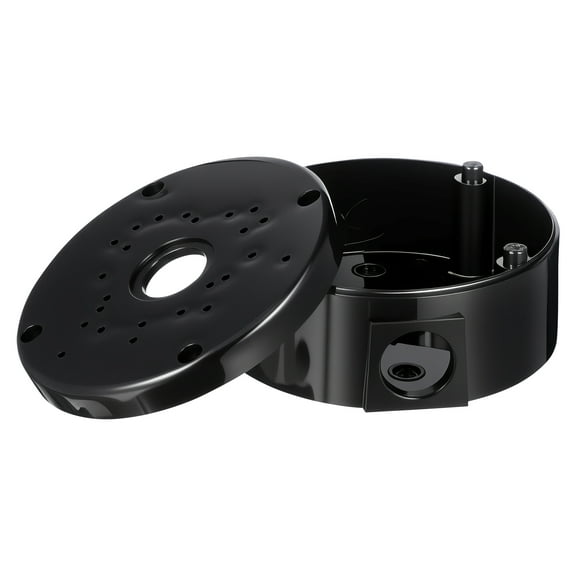 Beaupretty Outdoor Waterproof Electrical Box Plastic Junction Box Black 1Pack