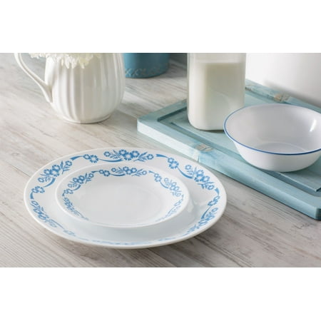 Corelle Livingware Cornflower 16-Piece Dinnerware (Best Price For Corelle Dinner Set)