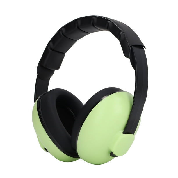 Orejeras de seguridad con reducción de ruido de 31 dB, protección auditiva, auriculares insonorizados con cancelación de ruido, color verde matcha.