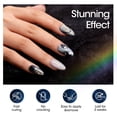 thumbnail image 5 of Gellen Cat Eye Gel Nail Polish, 18ml Gel Polish with Magnet Stick, Magnetic Shimmer Glitter Holographic Nail Polish Soak Off LED Gel for Nail Art DIY, Rainbow Effect, 5 of 12