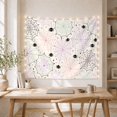 thumbnail image 5 of Pastel Spiderwebs and Black Spiders on White Background, Playful Gothic for Halloween Decor Lovers, Cute Wall Decor, Halloween Gift, Tapestry Wall Hanging for Bedroom and Dorm, 5 of 7