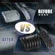 thumbnail image 3 of 1 Juego Freno Pedal Pastilla Gaso Acelerador Pedal Cubierta para Coche Negro, 3 of 7
