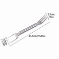 thumbnail image 3 of Cuchillo multifuncional 2 en 1 para cortar sandía, con cortador automático de acero inoxidable y fabricante de cubos, para uso doméstico y al aire libre., 3 of 5