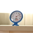 thumbnail image 4 of Termómetro Termómetro De Humedad Con Higrómetro Para Interiores Y Exteriores Con Forma De Reloj Redondo (Azul), 4 of 7