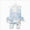 A01-Light Blue, variant on Gibobby 8Pcs Infant Newborn 6-9 Months Boy Girl Fall Winter Clothes Sets Jumpsuit Romper Tops Hat Pants Bib Sock Shoses Outfits Set Casual Daily Wear Infant Gift Layette Outfit Set,Blue