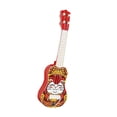 thumbnail image 2 of Juguete de simulación de ukelele Hugo juguete acústico educativo temprano dibujos animados sintonizables para niños, 2 of 10