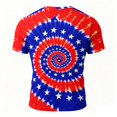 thumbnail image 5 of WAYUTE Mens T Shirts Tie Dye Graphic Basic Tees Summer Casual Short Sleeve Crewneck Fashion T-Shirt for Man Streetwear,XL, 5 of 5