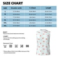 thumbnail image 6 of Fotbe Men's Strawberry Print Men's Sleeveless Muscle Tank Tops Casual T-Shirts for Gym Workout Beach-Small, 6 of 8