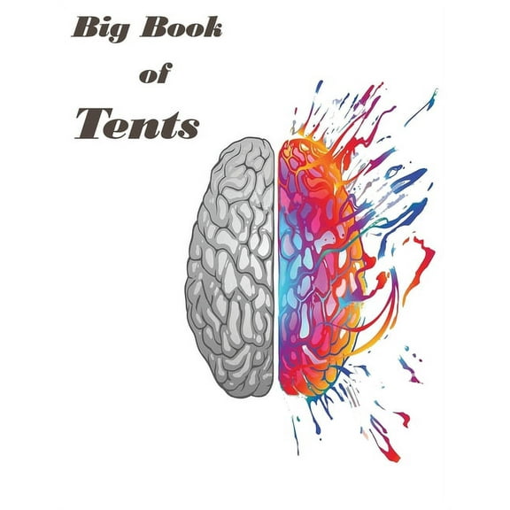 Big Book of Tents: Over 500 Puzzles & Solution, Easy to Hard Puzzles for Adults and clever Kids (Paperback)