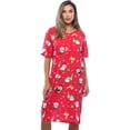 thumbnail image 1 of Short Sleeve Nightgown Sleep Dress for Women, 1 of 3